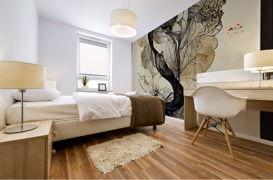 Flowers NoWB Mural print