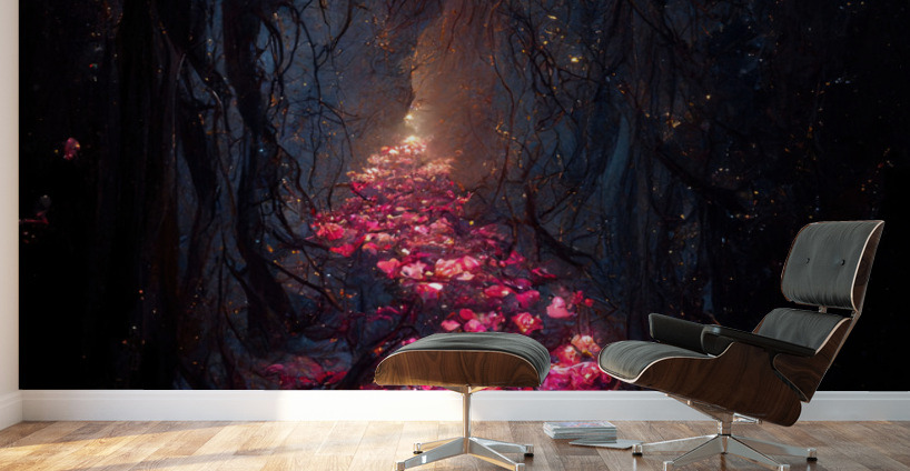 Forever Rose 4 Wall Murals