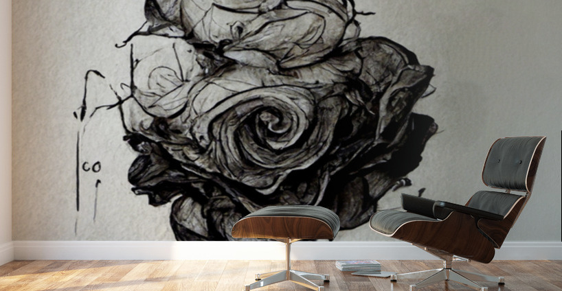 Black Rose Theory Wall Murals