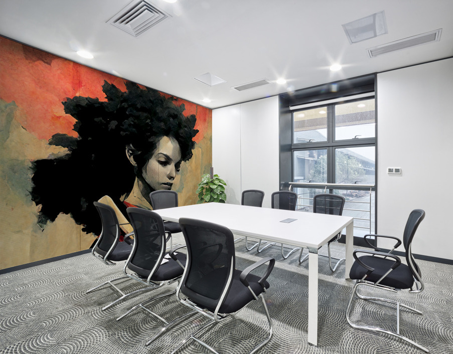 Samurai Jen Wall Printing